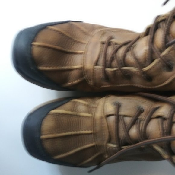 Ugg Adirondack III Tall Boots Waterproof Lace-Up Suede Leather Sherpa Size 8 - Picture 3 of 12